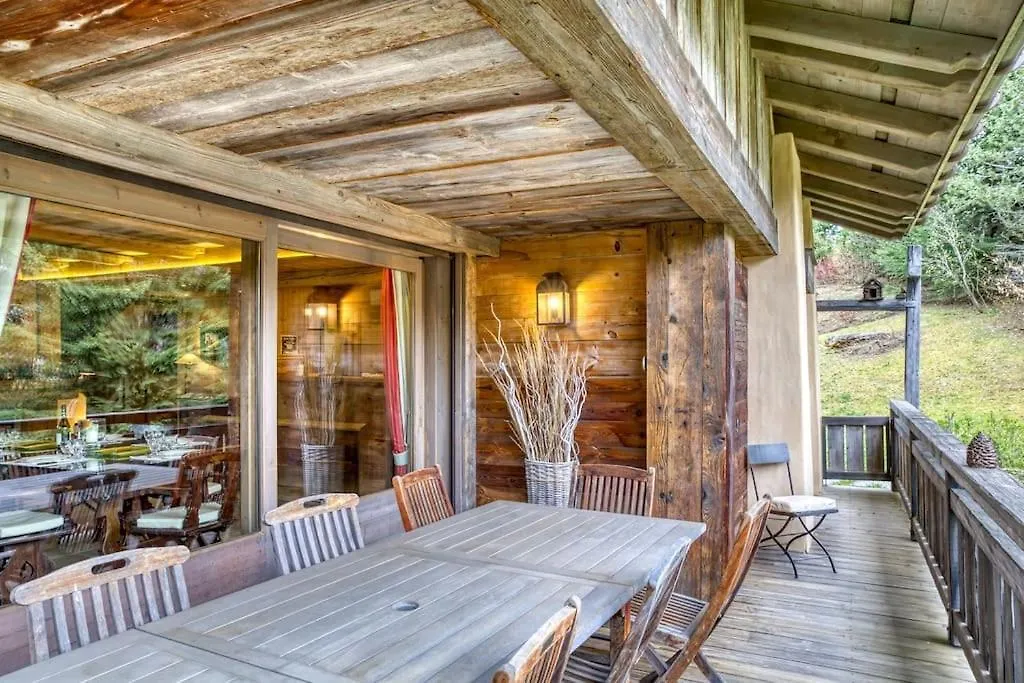 Magnifique Chalet Megeve Avec Piscine Et Sauna